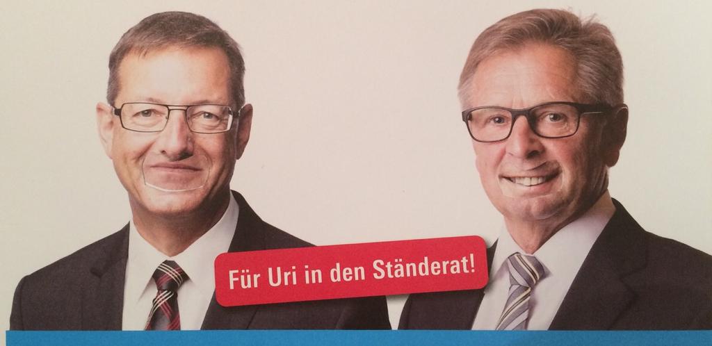 Uri schickt erstmals SVP-Vertreter nach Bern