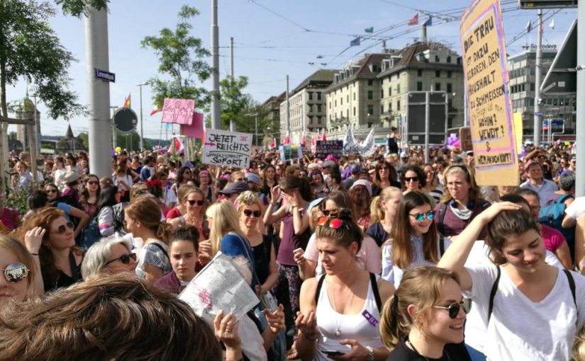 Politcast am Frauenstreik